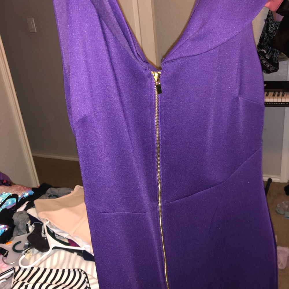Purple enfocus dress